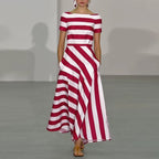 Chic Striped Dress for Any Occasion-HighTouch
