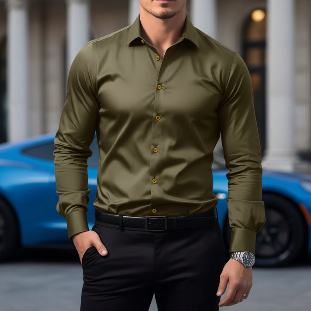 Men’s Casual Stretch Cardigan Jacket – Comfortable Everyday Style-HighTouch