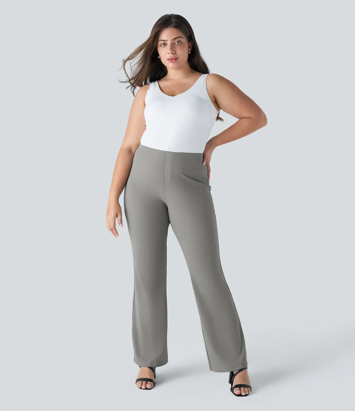 Halara Flex High Waisted Pocket Work Plus Size Pants