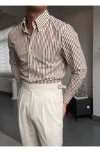 Spring Seersucker Series Shirt Men-HighTouch