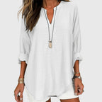 Lenara Linen Beach Shirt Luxe