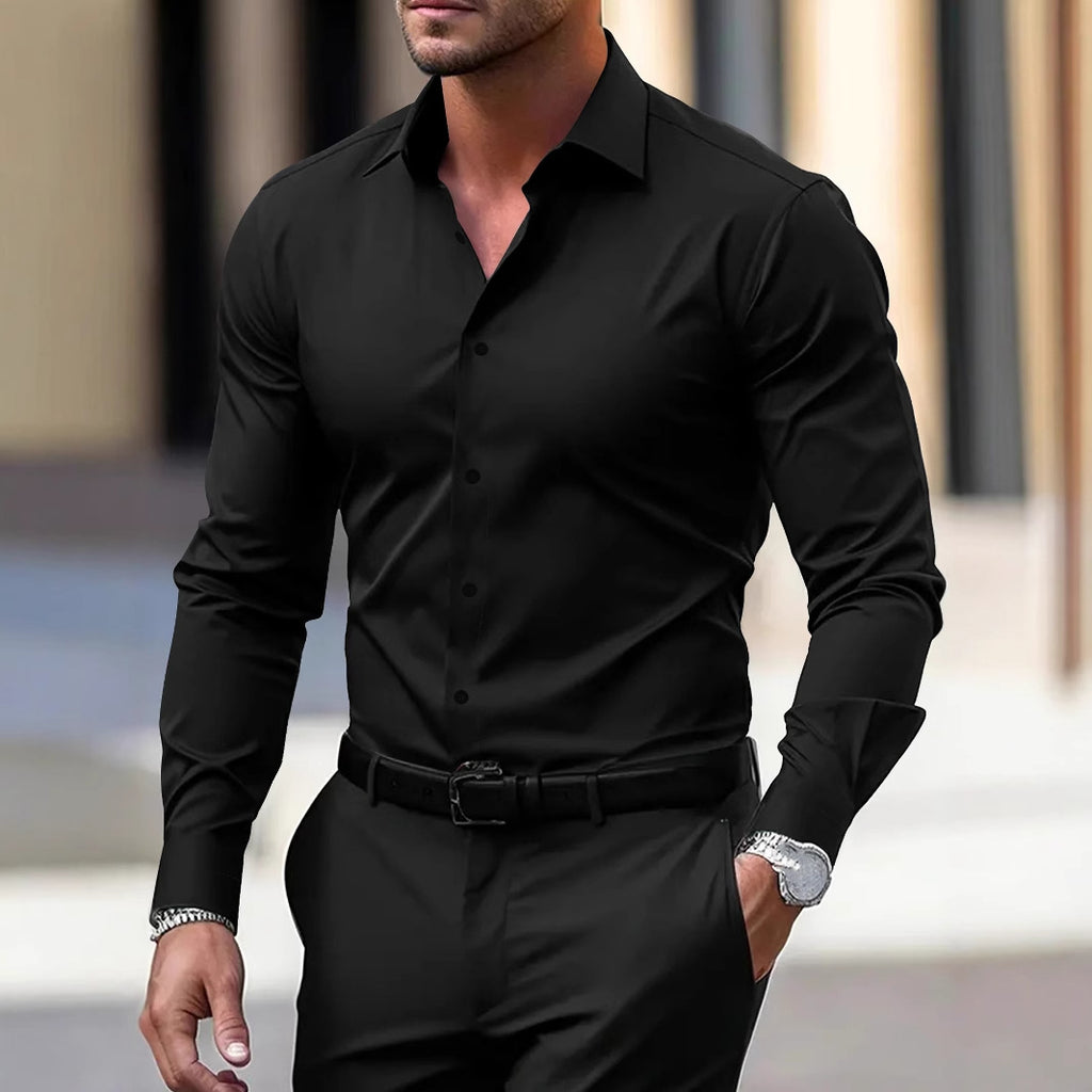 Men’s Velvet Cardigan Sweater – Soft Long Sleeve Casual Style-HighTouch