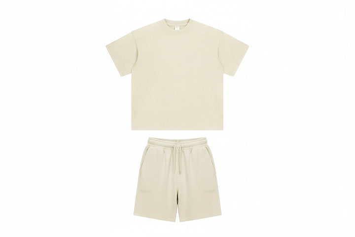 Washed and Worn Dyed Bright White Short Sleeve-HighTouch