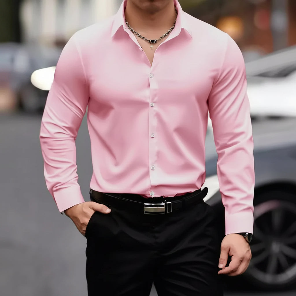 Men’s Casual Stretch Cardigan Jacket – Comfortable Everyday Style-HighTouch