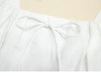 Women's Fashion Linen French Dress-HighTouch