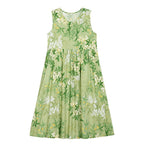 Women's Printed Viscose Dress – Plus Size Extended Fit Collection-HighTouch