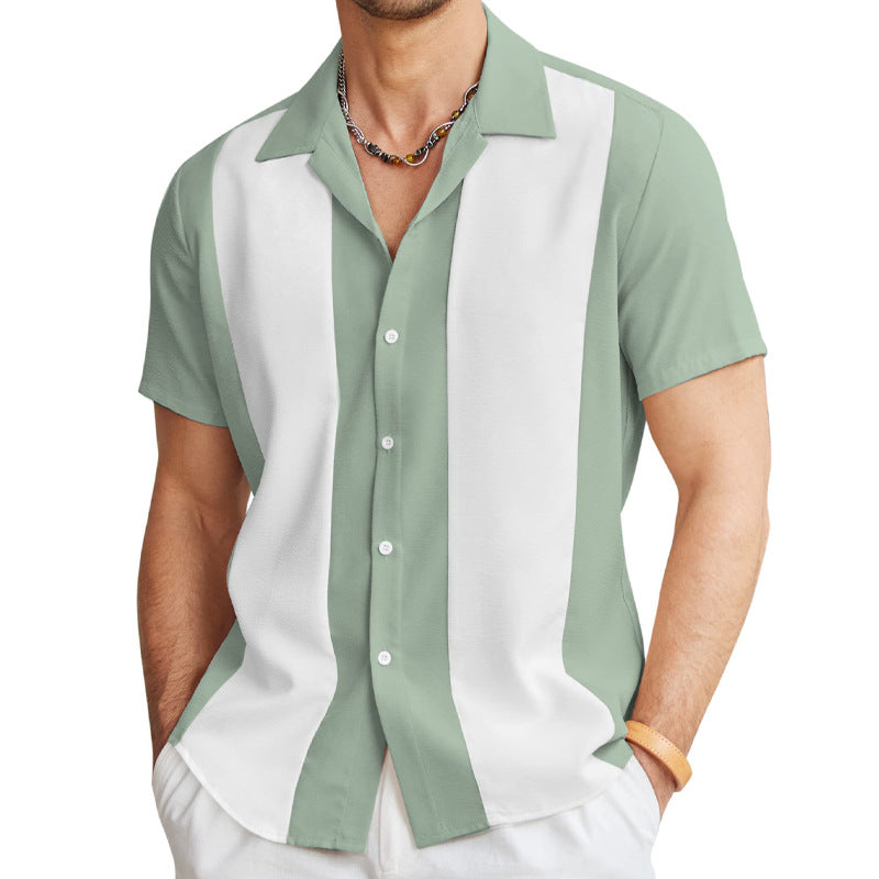 Hawaiian Shirt Men Vacation Seaside-HighTouch