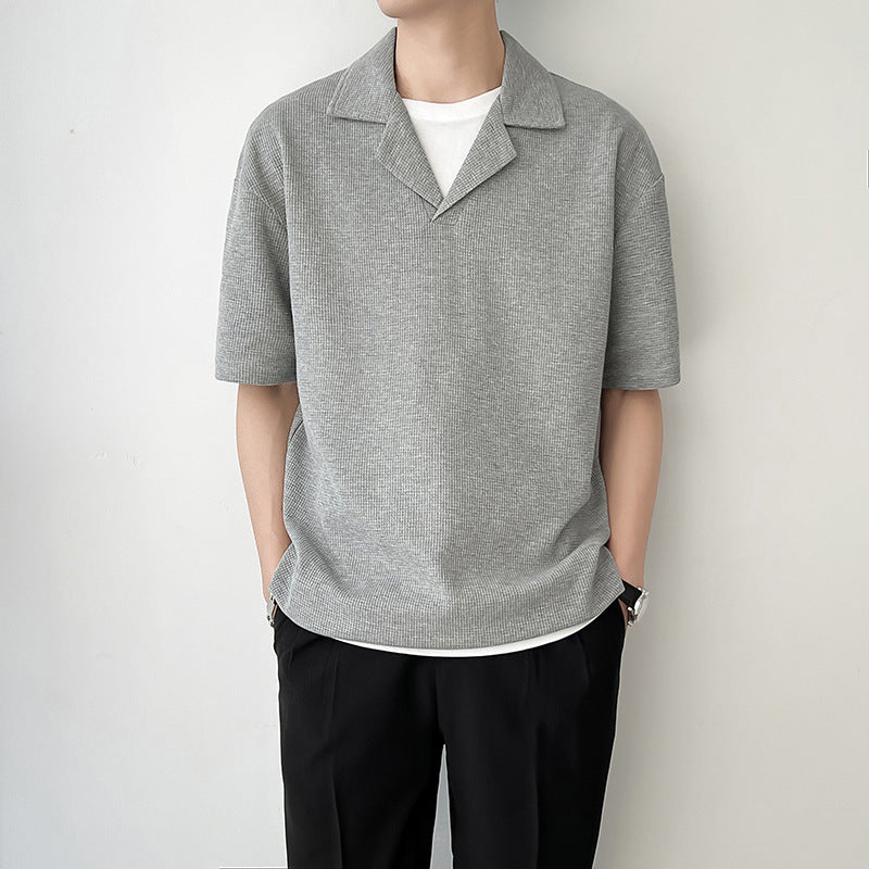 Men's Fashion Shirt Short Sleeve-HighTouch