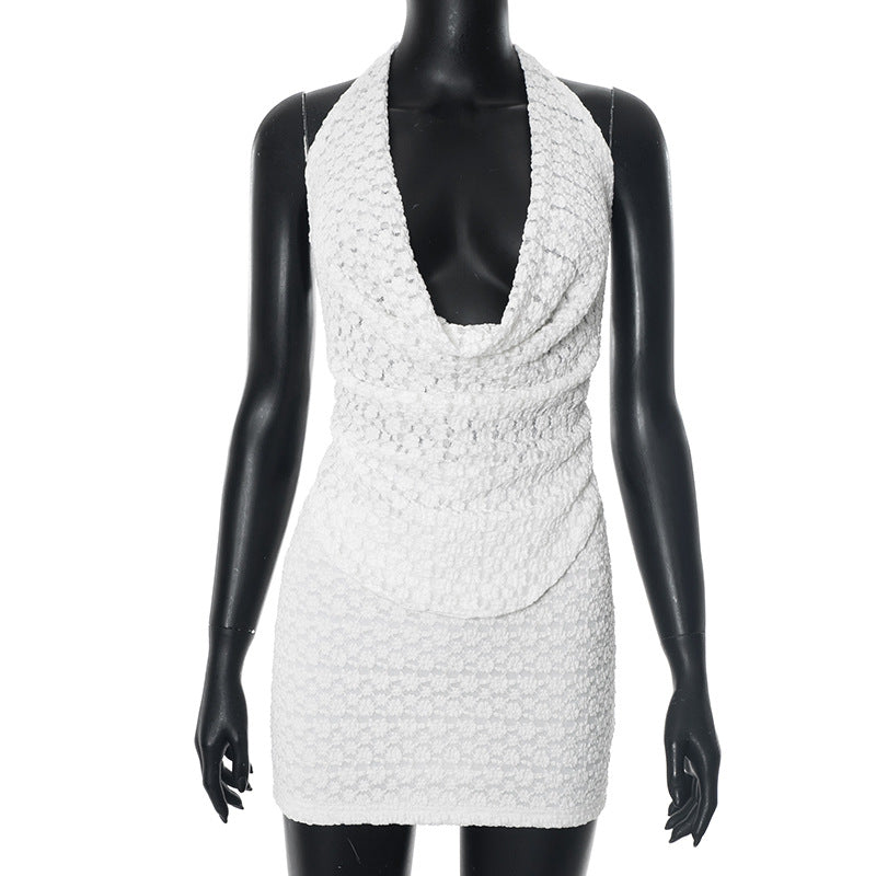 Backless Two Piece Set UK-HighTouch