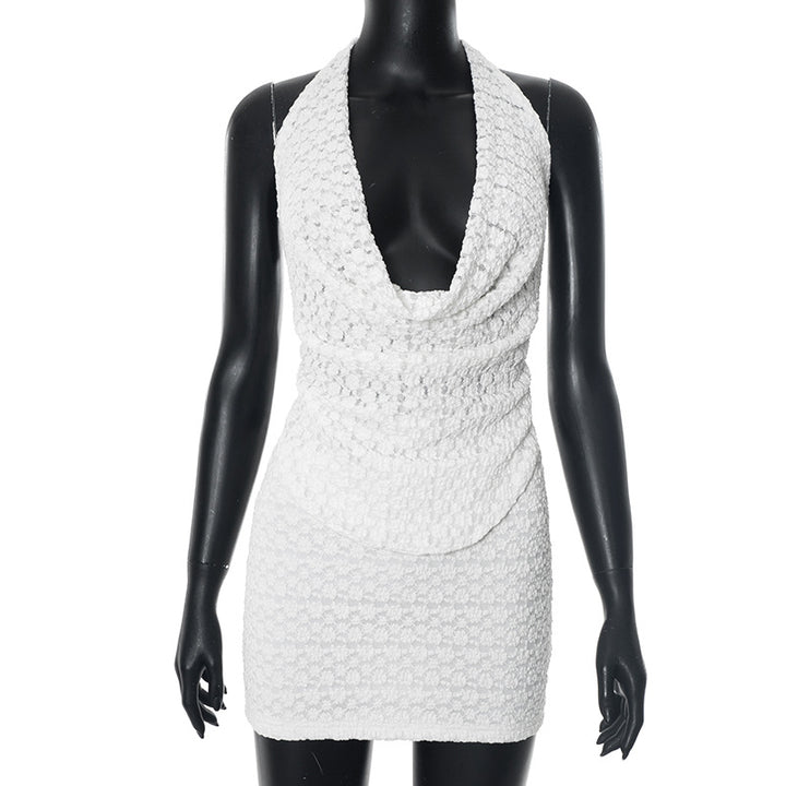 Backless Two Piece Set UK-HighTouch