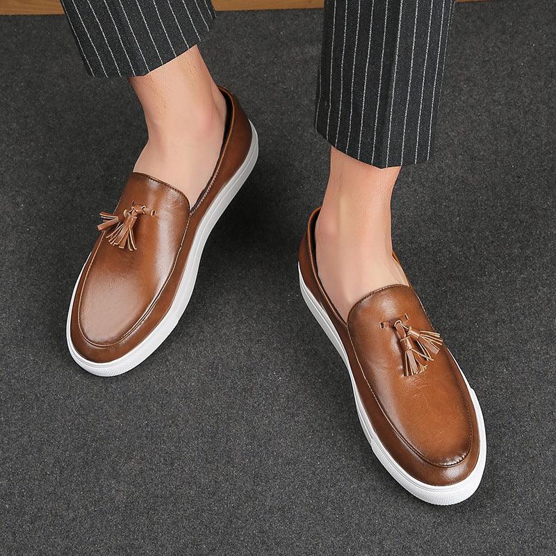 Men's Tuscan Elegance Slip-Ons – Italian Leather Loafers