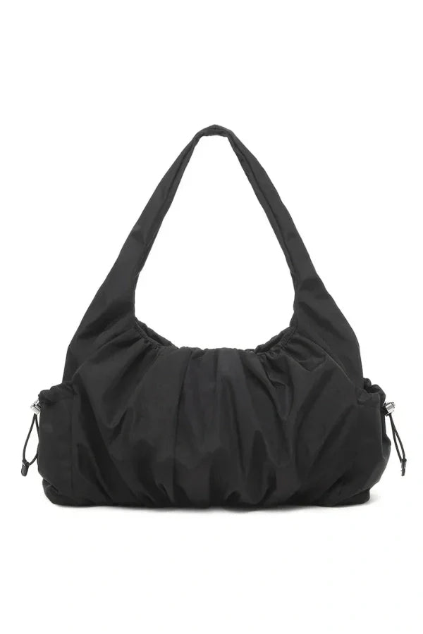 Isadora Crossbody Bag - Nylon Pleated Compact Carry