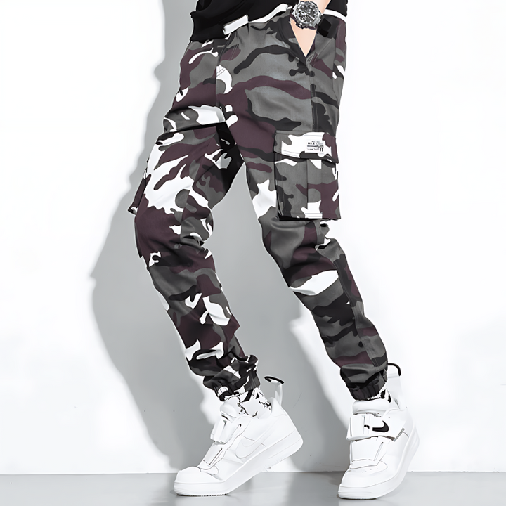 Men's Camo Cargo Pants – Relaxed Fit