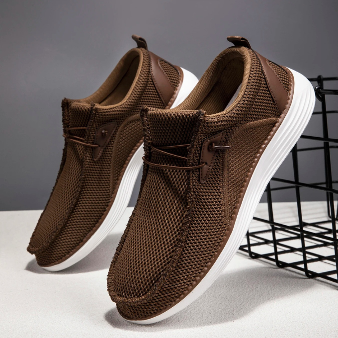 Men’s Leather Penny Loafers | Classic Slip-On Business Dress Shoes