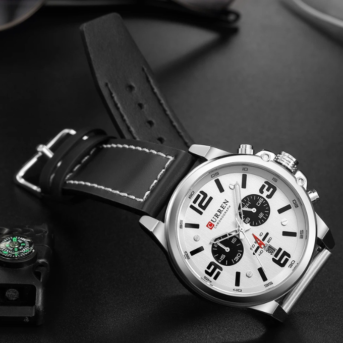 The Hudson Classic Wristwatch - Timeless Stainless Steel Dress Watch