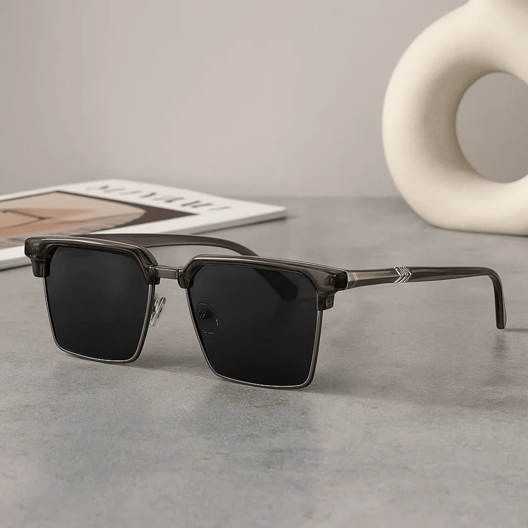 Unisex UV400 Square Sunglasses – Gradient Lenses
