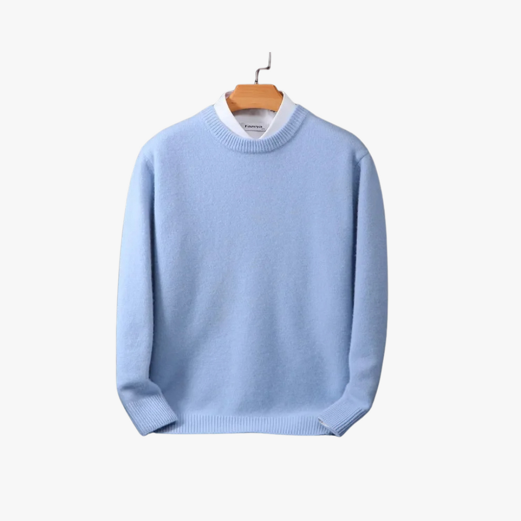 Ultra-Soft Loose-Fit Knit Sweater-HighTouch