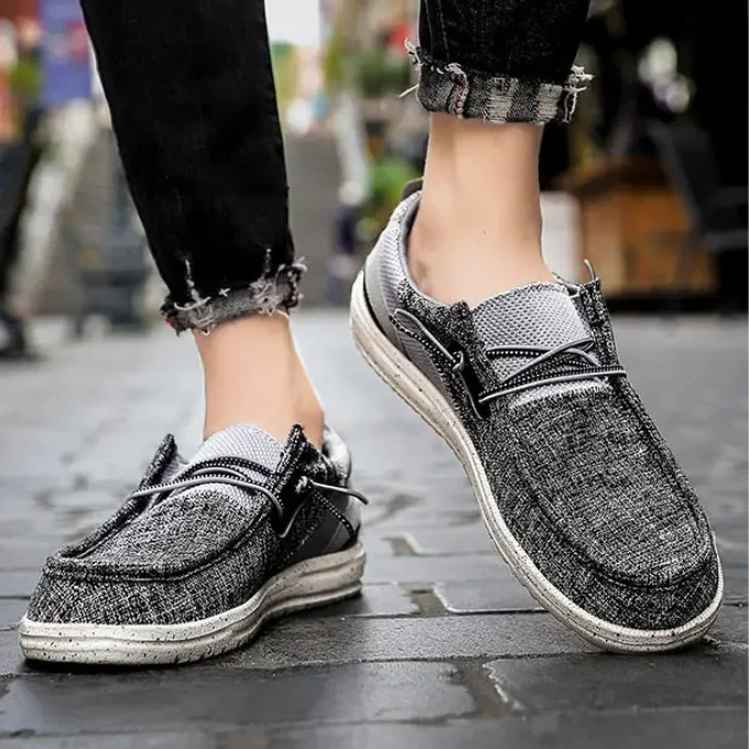 Men’s Canvas Shoes – Lightweight Casual Comfort