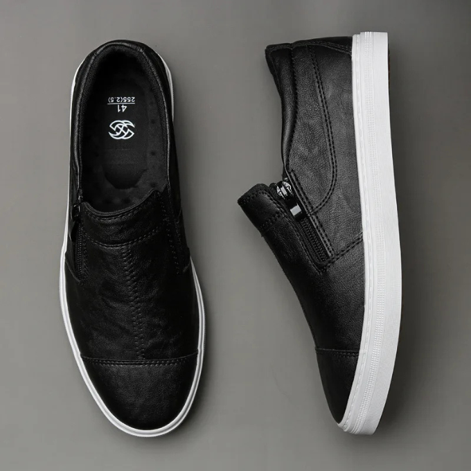 Men’s Zip Sneakers – Casual Comfort & Easy Wear