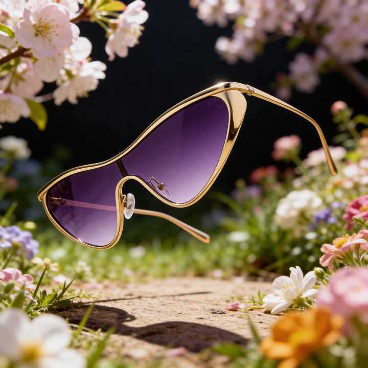 Women's UV400 Cat-Eye Sunglasses – Gradient Lenses