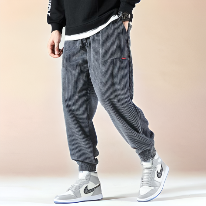 Men's Corduroy Sweatpants – Relaxed Fit