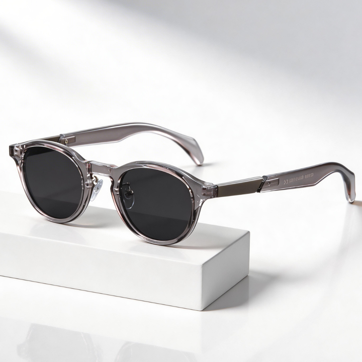 Unisex UV400 Retro Round Sunglasses – Adjustable Fit