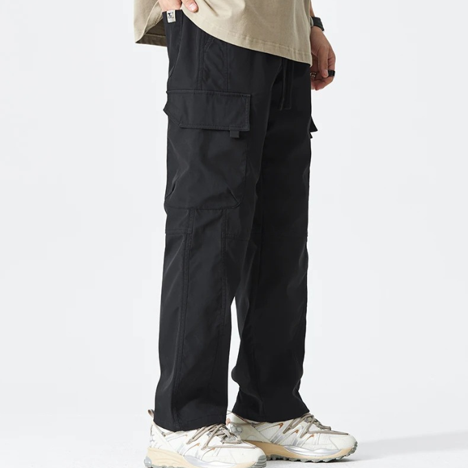 Men's Cargo Pants – Relaxed Fit Stretch Cotton