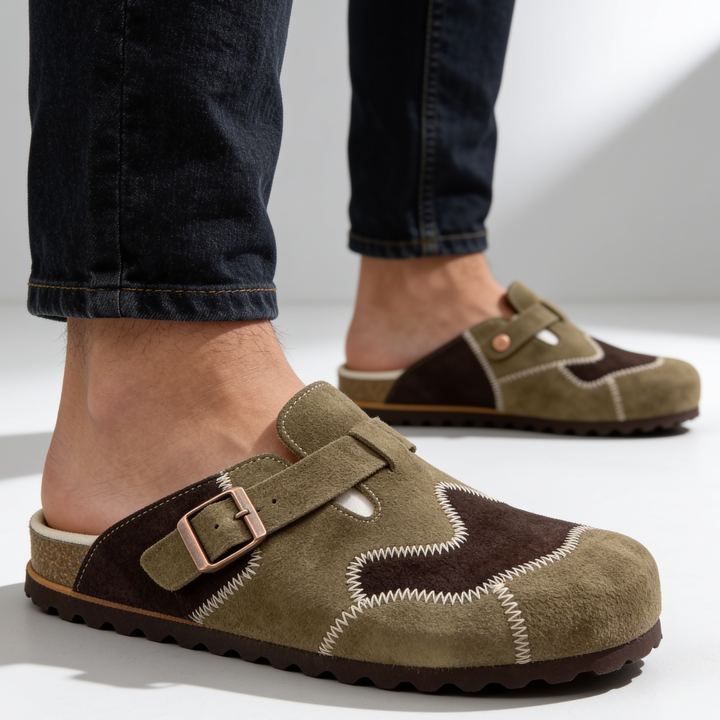 Men's Laurent Clogs – Cushioned Arch Support Shoes