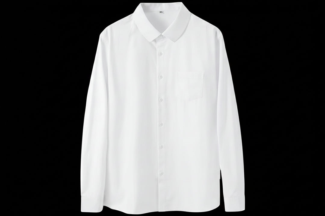 Men’s Classic Formal Shirt Long Sleeve Office Wear-HighTouch