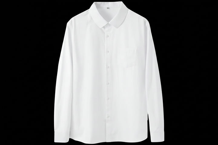 Men’s Classic Formal Shirt Long Sleeve Office Wear-HighTouch