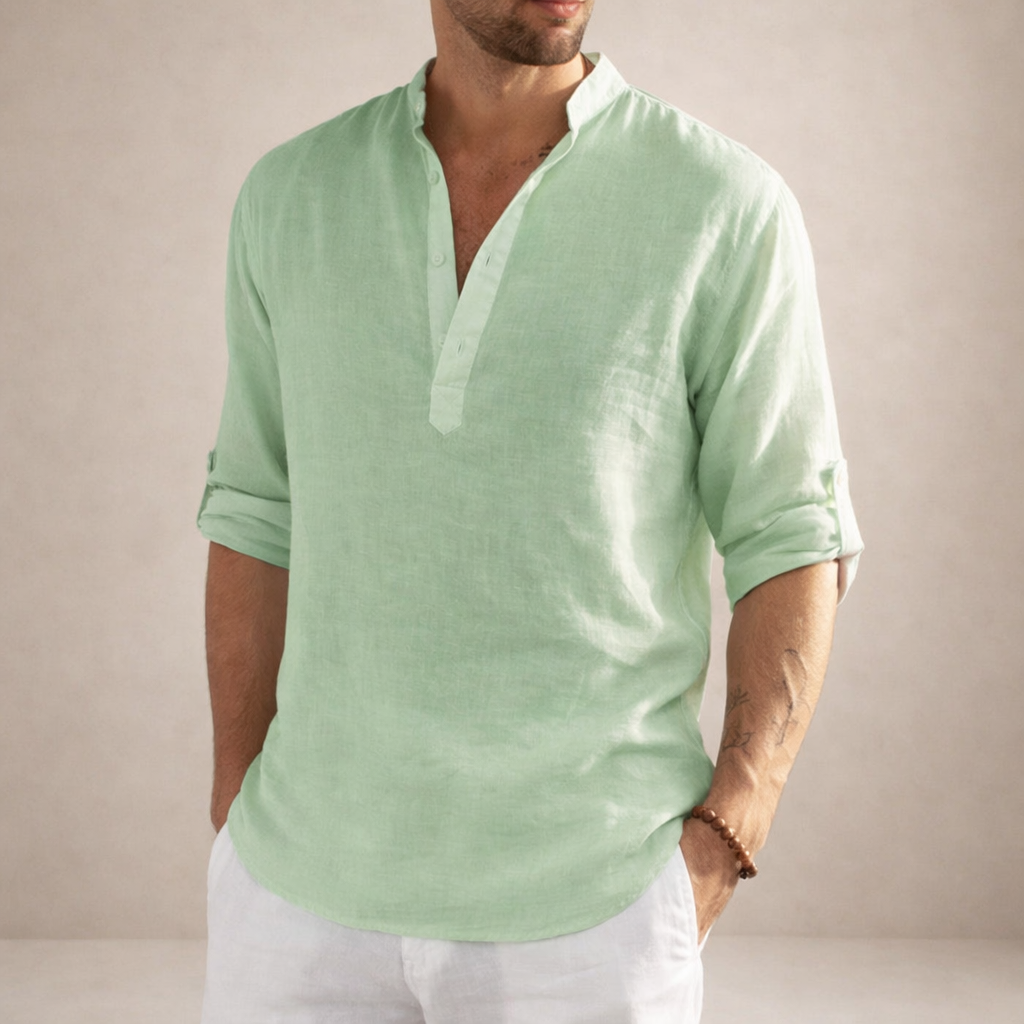 Men's White Formal Shirt - Premium Slim Fit Dress Shirt