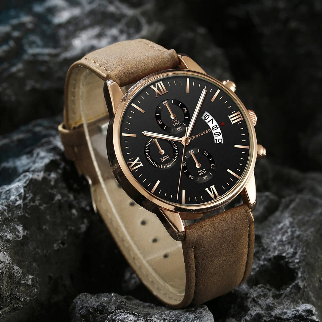 3-in-1 Men's Gift Set | Watch, Wallet & Sunglasses