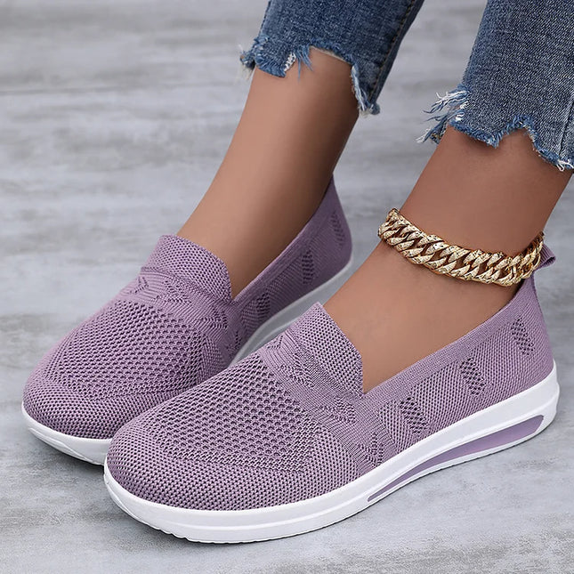 Supportive Women's Orthopedic Walking Knit Shoes – Comfort You Can Count On