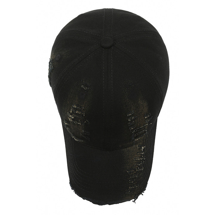 Street Hole Vintage Baseball Cap – Men's Washed Cowboy-HighTouch