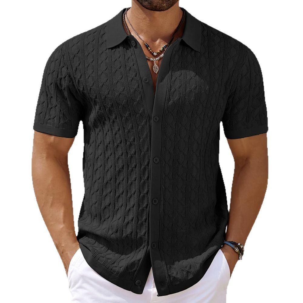 Summer Short-sleeved Men's Clothing European And American-HighTouch
