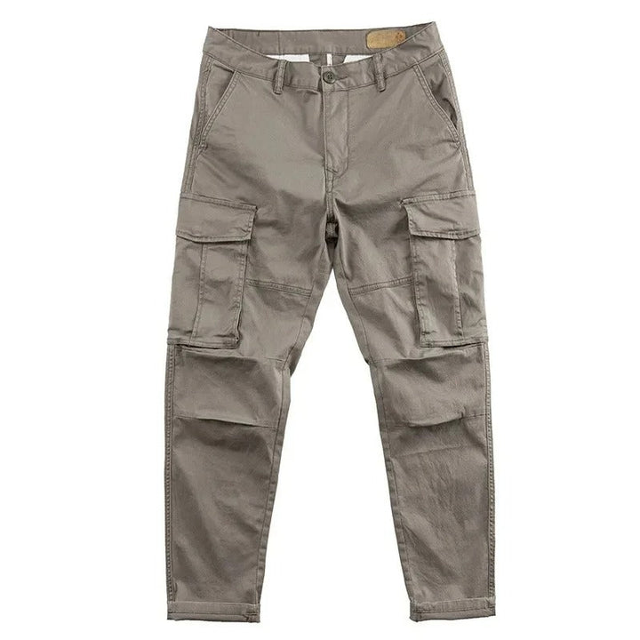 Men's Cargo Pants – Cotton Twill Tapered Fit