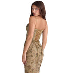 Women's Style Elegant And Chic Low Neck Sleeveless Sexy Backless Lace Up Dress-HighTouch