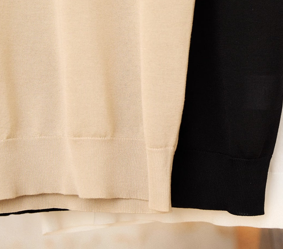 Luxury Lyocell & Mulberry Silk Blend Shirt-HighTouch