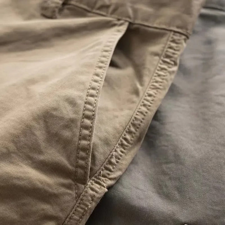 Men's Cargo Pants – Cotton Twill Tapered Fit