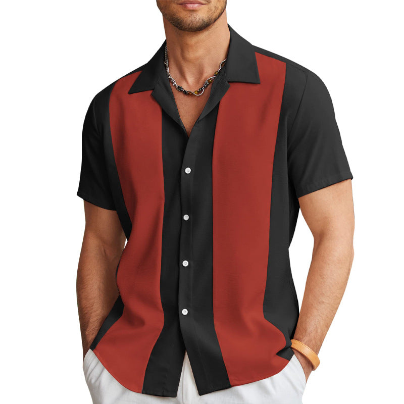 Hawaiian Shirt Men Vacation Seaside-HighTouch