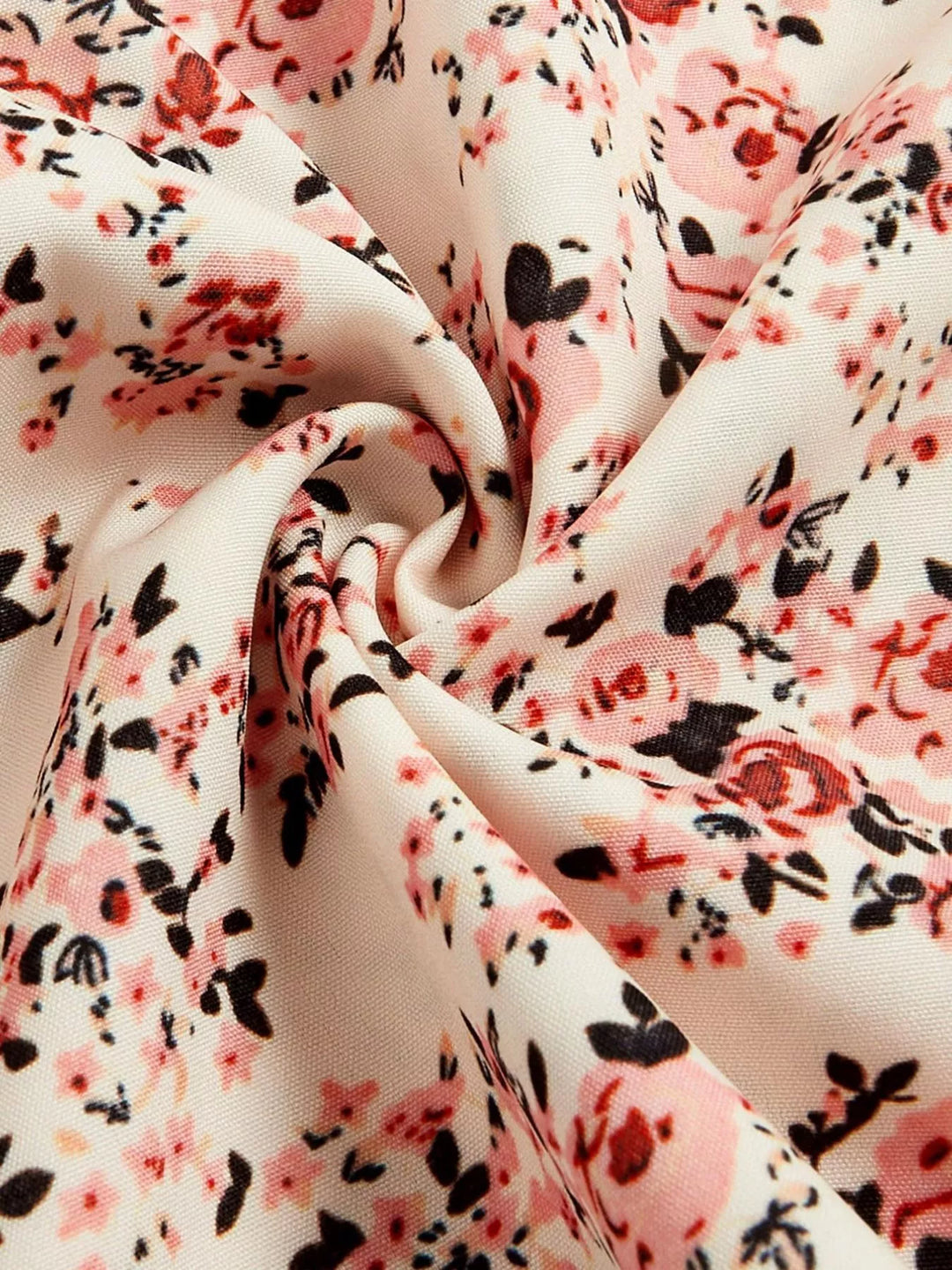Wildflower Tie-Strap Mini Dress