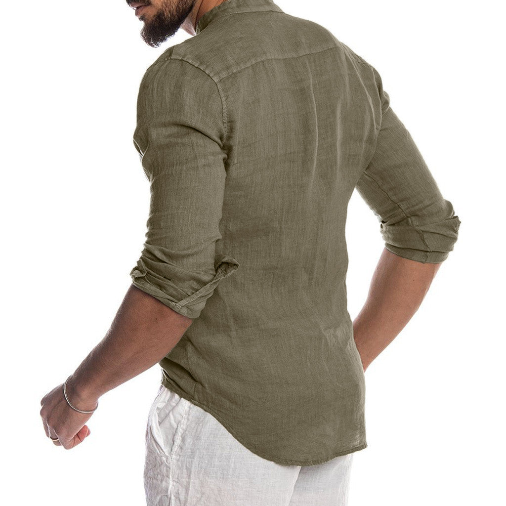 Cardigan long sleeve shirt men-HighTouch