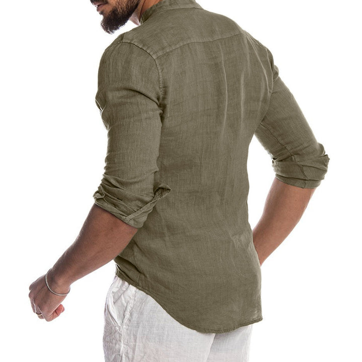 Cardigan long sleeve shirt men-HighTouch