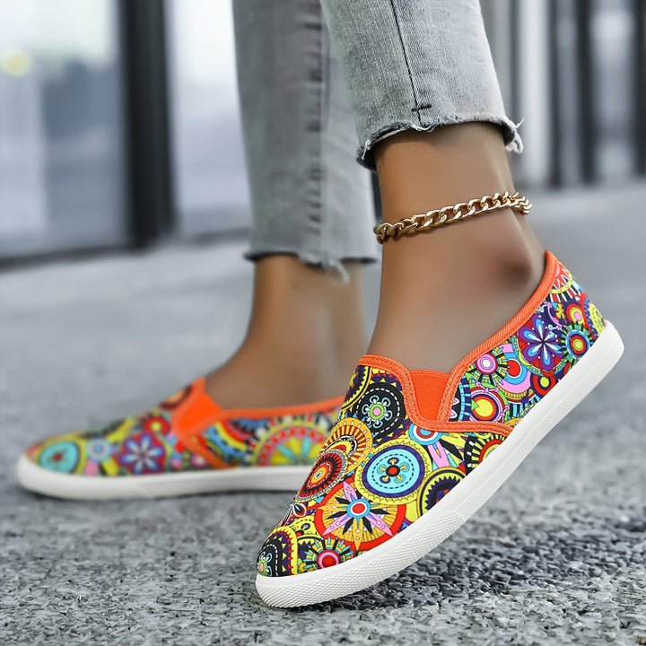 Women's Slip On Walking Shoes - Lightweight Breathable Mesh Loafers