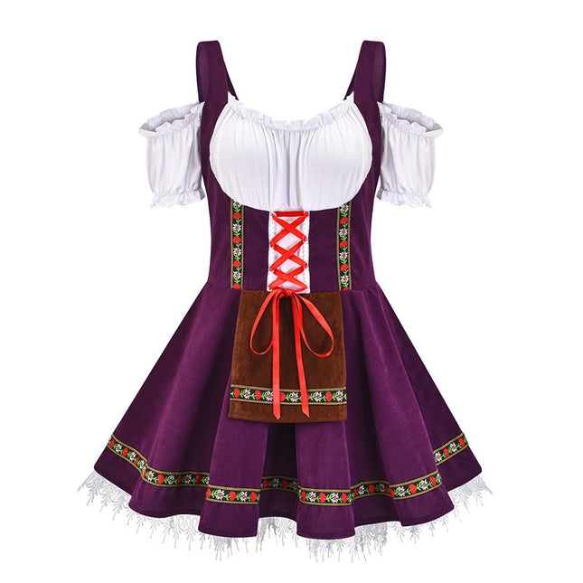 Women’s Plus Size Beer Girl Costume Dress