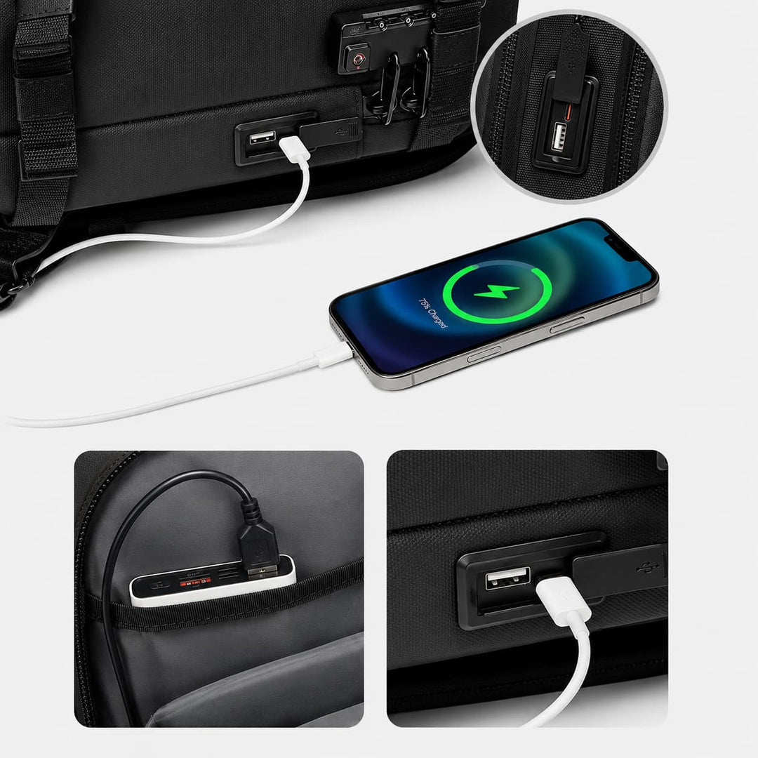 Vacuum Compression Travel Backpack