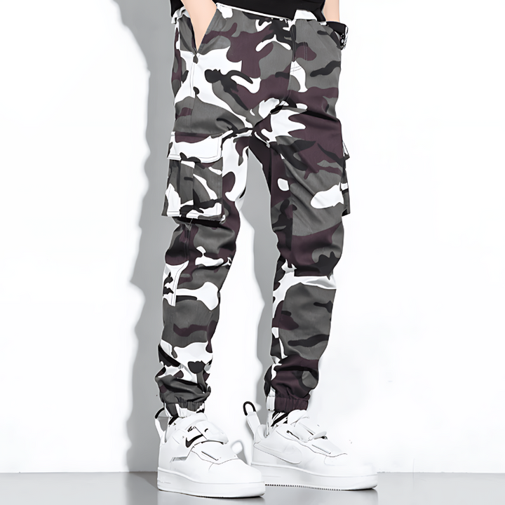 Men's Camo Cargo Pants – Relaxed Fit