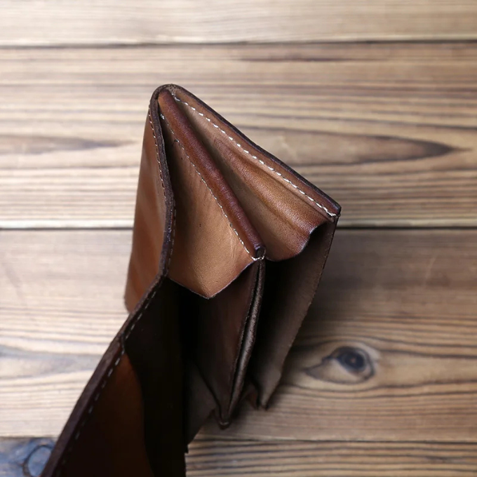 Men's Full-Grain Leather Wallet – Bison Ridge