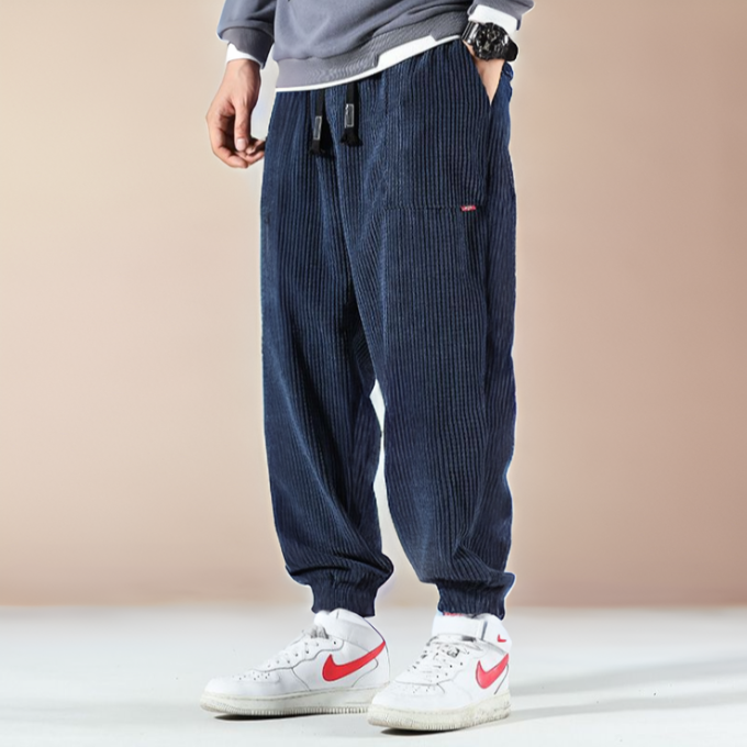 Men's Corduroy Sweatpants – Relaxed Fit