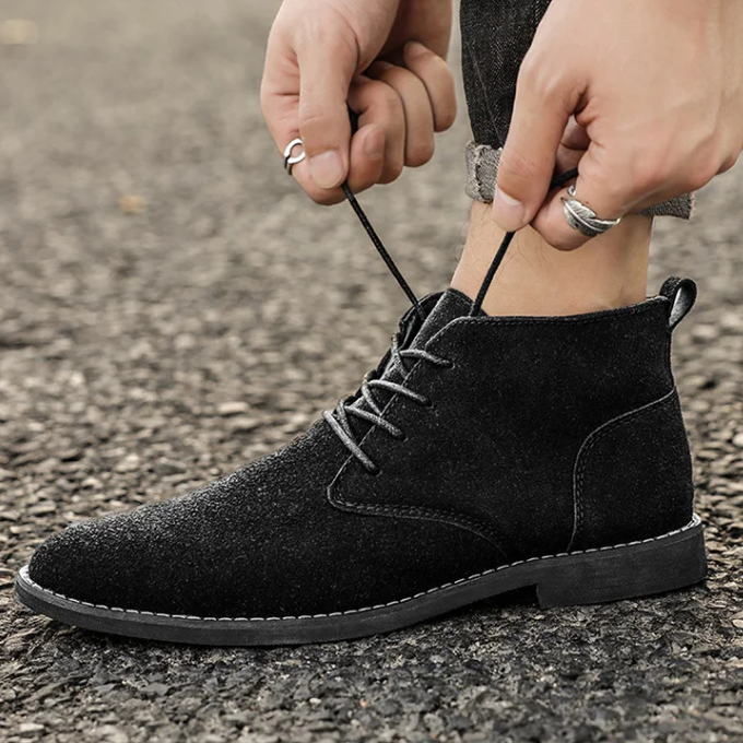 Men's Soft Suede Chukka Boots